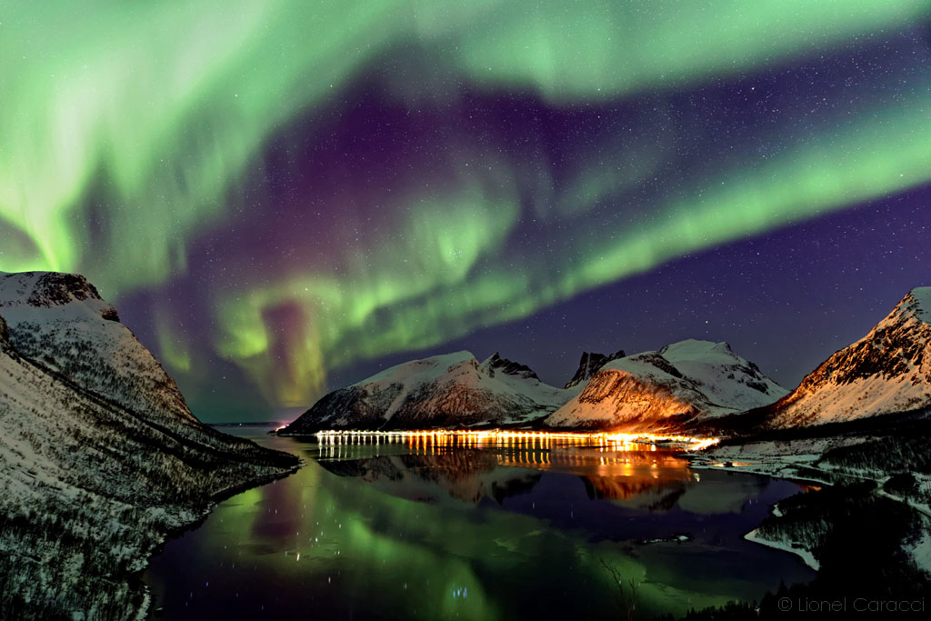 Photo Montagnes du Monde - Aurore boréale en Norvège - © Lionel Caracci Krom Galerie