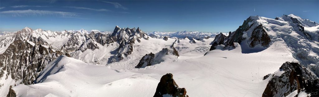 Photo Aiguille du Midi, Mont Blanc - Photographies de Lionel Caracci, Krom Galerie Lyon