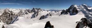 Depuis l&rsquo;Aiguille du Midi