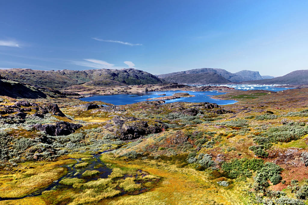 Photographie Groenland Art. Photo de paysage nature de Lionel Caracci, qui expose par ailleurs son travail chez Krom Galerie Lyon.