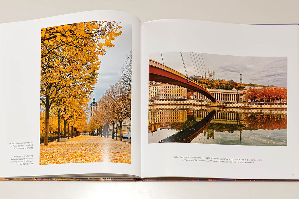 Intérieur du livre de photos de Lyon - vol 2