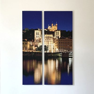 Décoration murale sur-mesure avec cette Photographie d'art en diptyque, réalisée à Lyon. En effet, Lionel Caracci est un photographe Lyonnais qui présente son travail Photo dans sa Galerie d'art à Lyon 2.