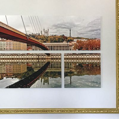 Triptyque de Photographies, réalisé par le photographe Lyonnais Lionel Caracci. Il expose par ailleurs son travail Photo dans sa Galerie d'art à Lyon 2.