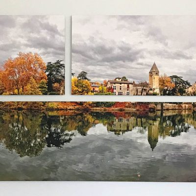 Photographie en Triptyque déstructuré, réalisé par le photographe Lionel Caracci. Il expose par ailleurs son travail Photo dans sa Galerie d'art à Lyon 2.